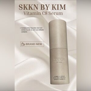 New in box SKKN by Kim Vitamin C8 Serum Ethyl Ascorbic Acid Serum new